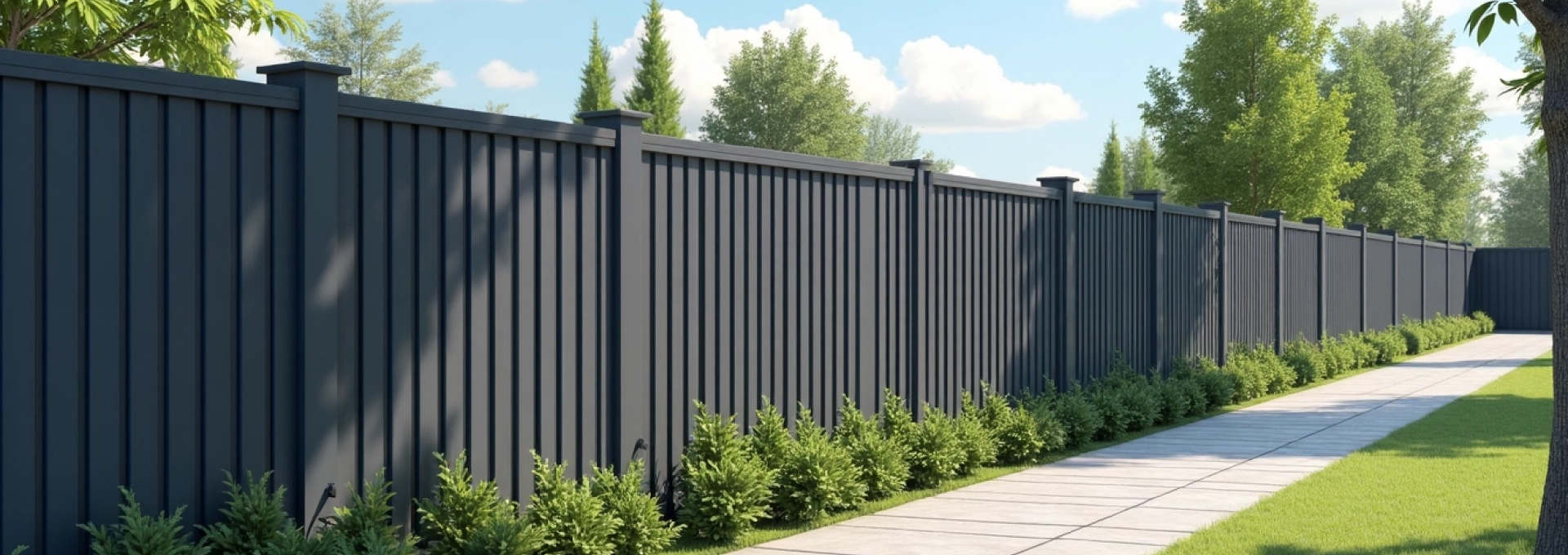 Clôture grillage rigide